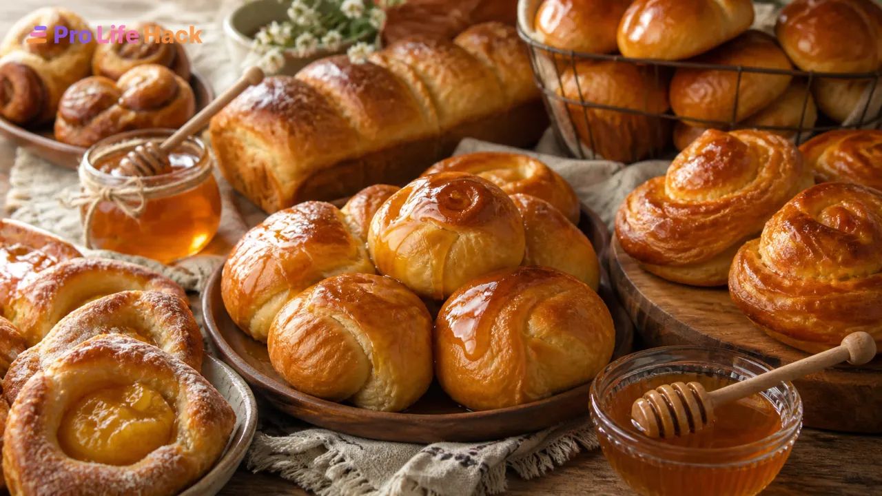 Булочки с медом