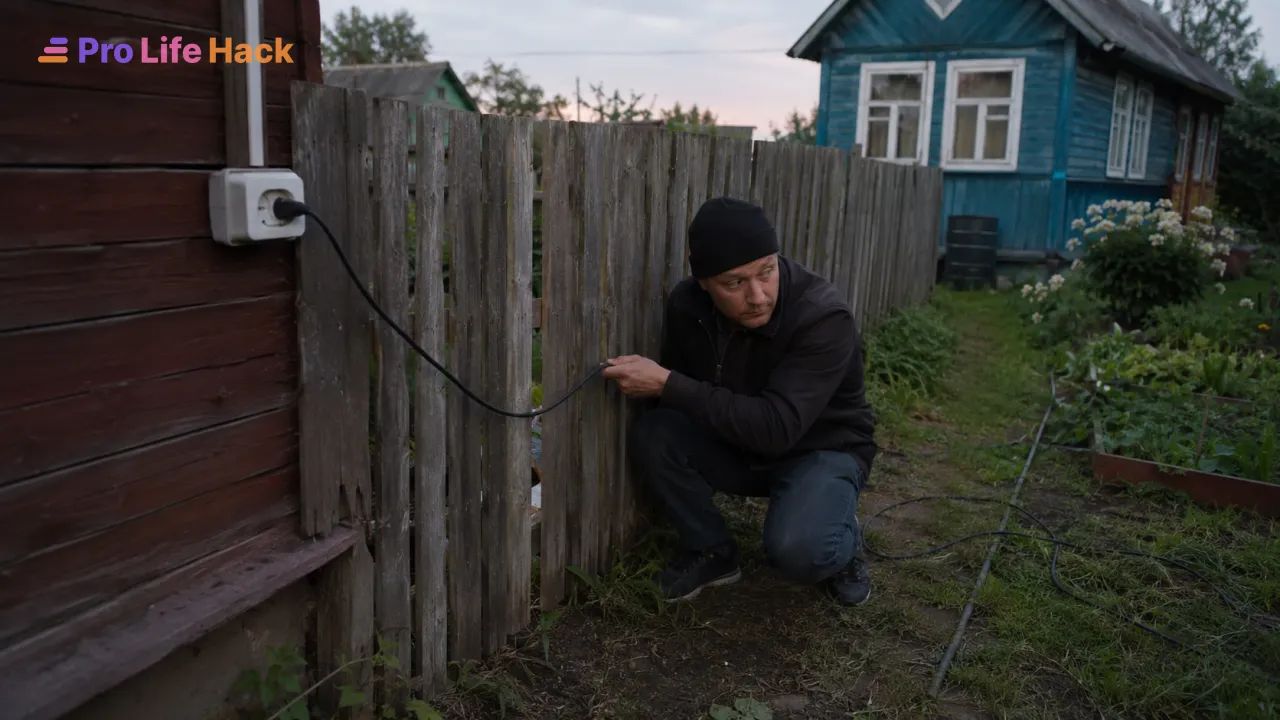 Воровство электричества