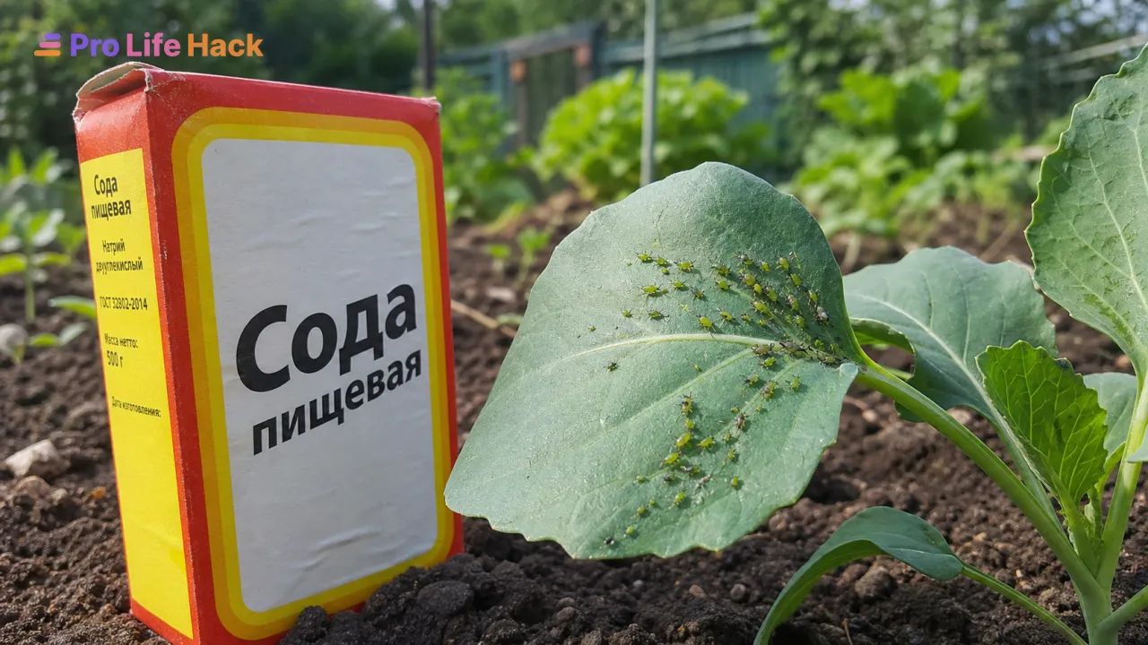 Сода и тля