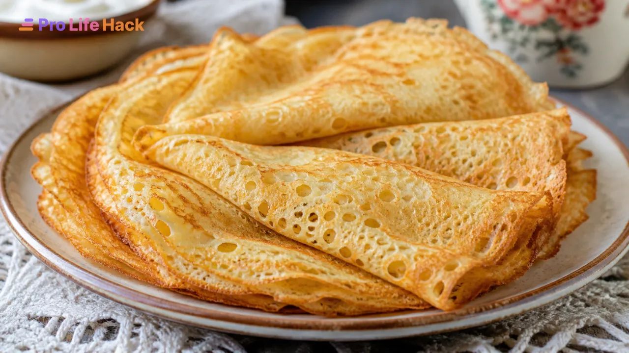 Блинчики ажурные
