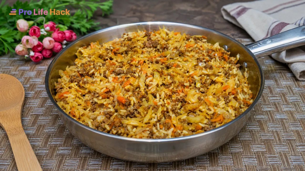 Капуста с мясом