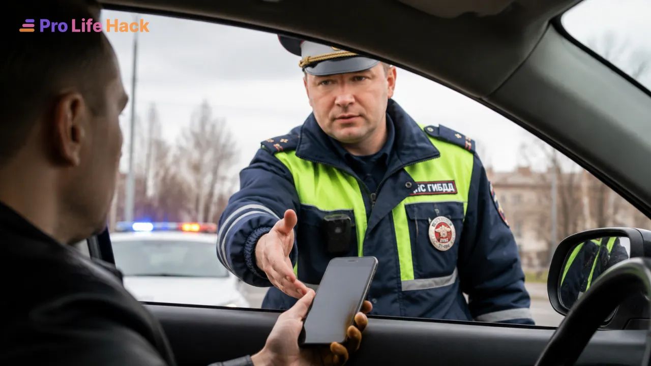 ДПС просит смартфон