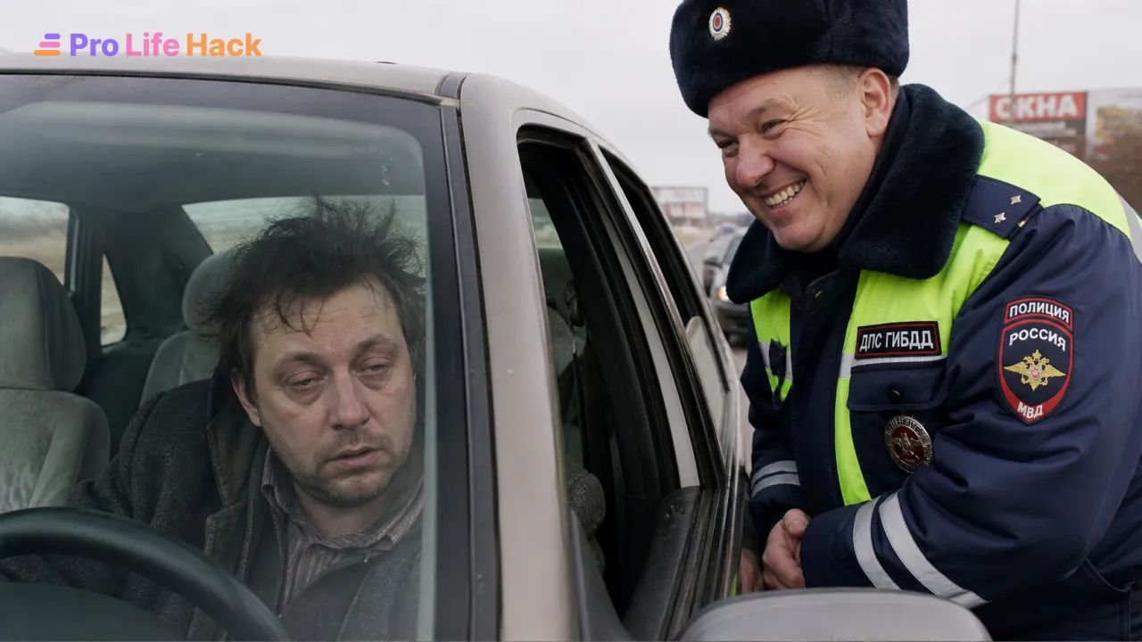 ДПС и пьяный