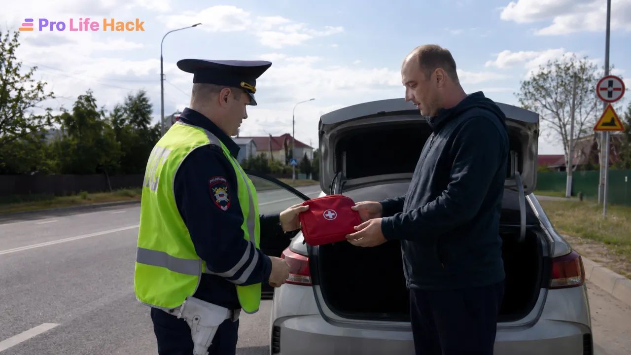 Аптечка в авто и ДПС