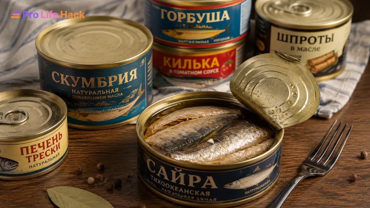 Консервы рыбные