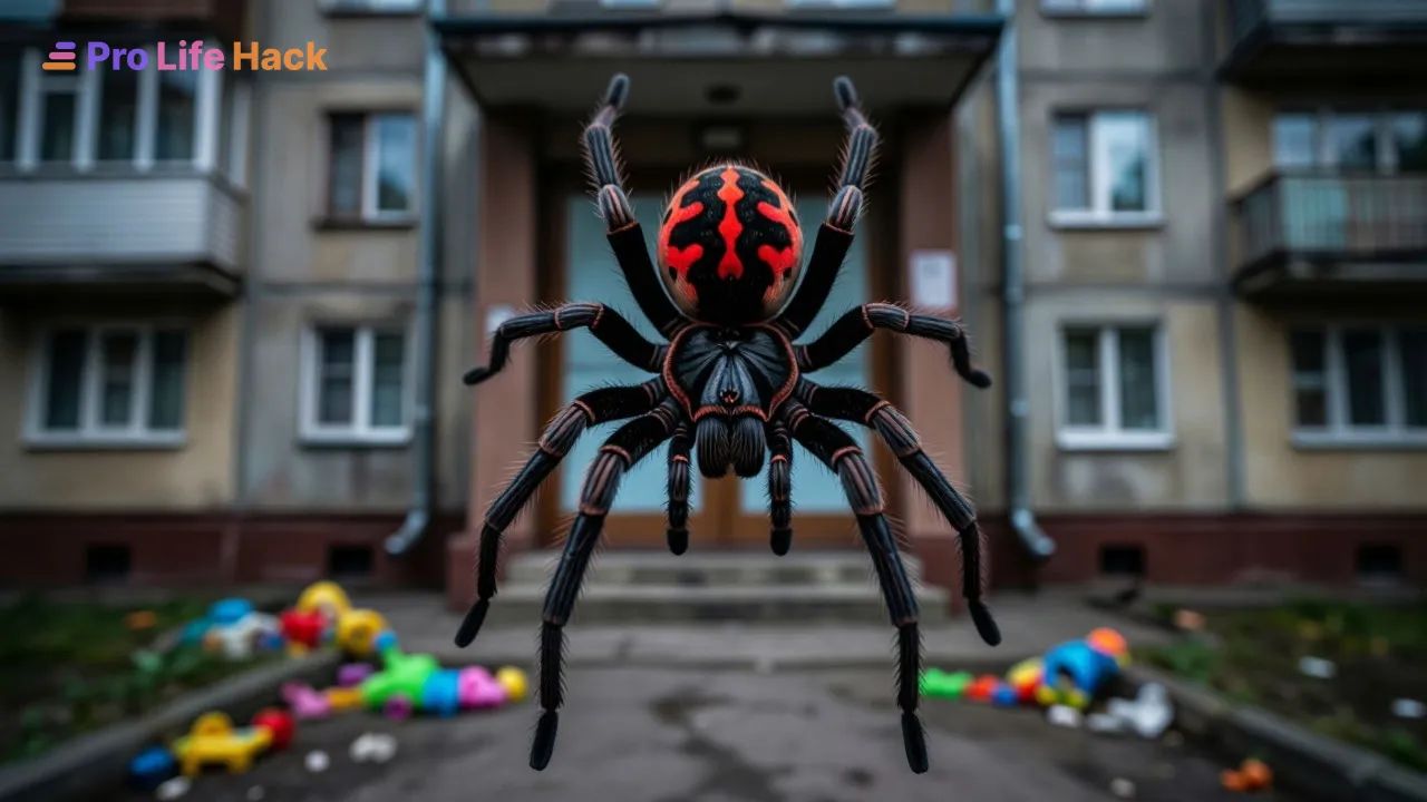Паук черная вдова