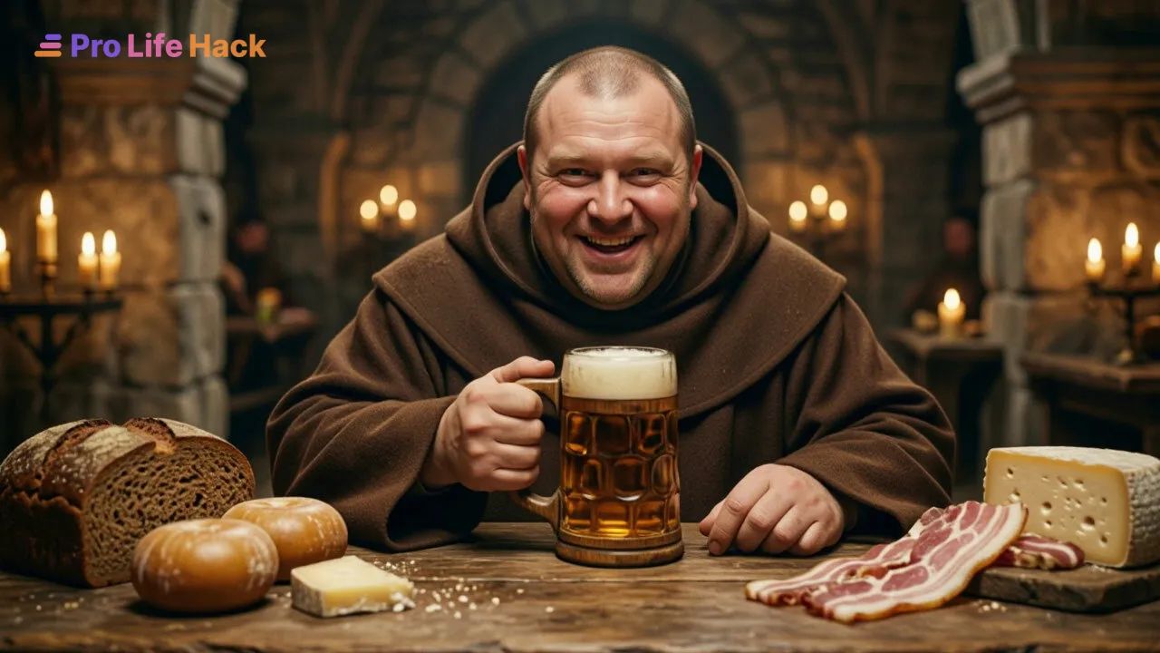 Средневековый монах