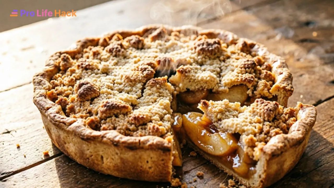 Татарский пирог с яблоками