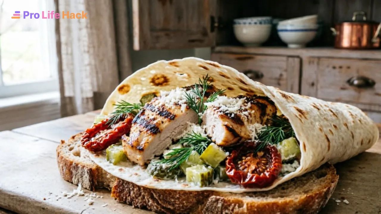Салат из курицы для лаваша
